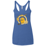 T-Shirts Vintage Royal / X-Small Cooking Time Women's Triblend Racerback Tank