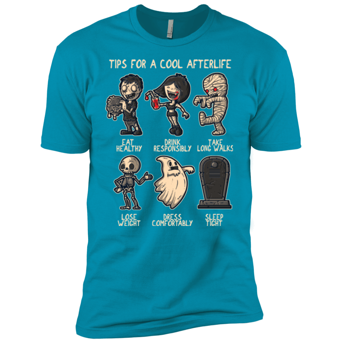 T-Shirts Turquoise / YXS Cool Afterlife Boys Premium T-Shirt