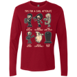 T-Shirts Cardinal / Small Cool Afterlife Men's Premium Long Sleeve