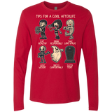 T-Shirts Red / Small Cool Afterlife Men's Premium Long Sleeve