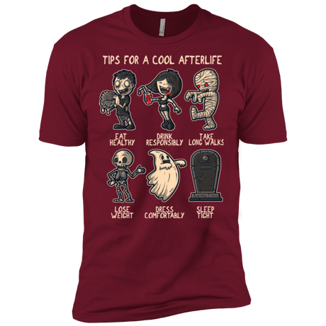 T-Shirts Cardinal / X-Small Cool Afterlife Men's Premium T-Shirt