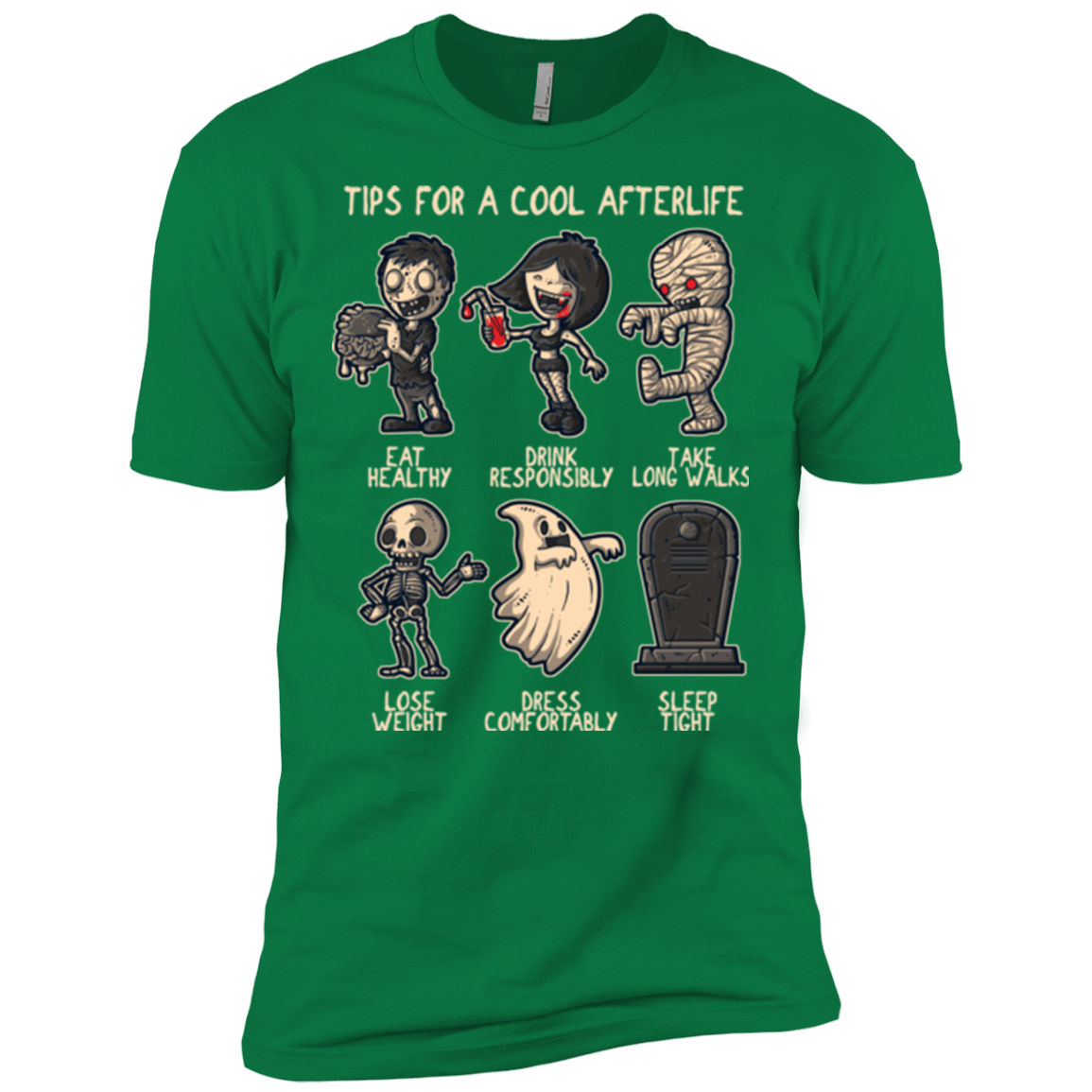 T-Shirts Kelly Green / X-Small Cool Afterlife Men's Premium T-Shirt