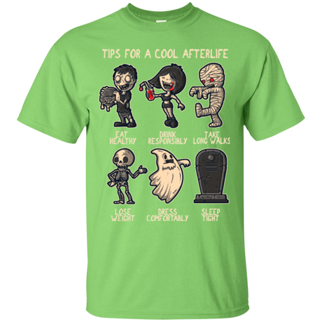 T-Shirts Lime / Small Cool Afterlife T-Shirt