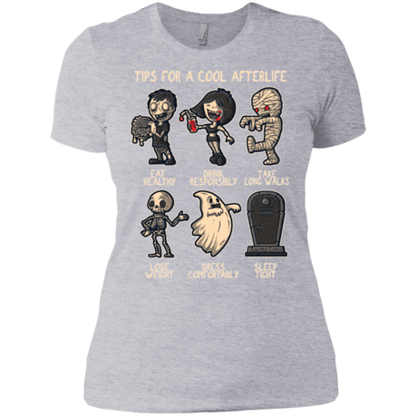 T-Shirts Heather Grey / X-Small Cool Afterlife Women's Premium T-Shirt