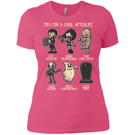 T-Shirts Hot Pink / X-Small Cool Afterlife Women's Premium T-Shirt