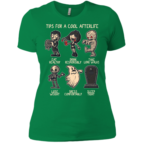 T-Shirts Kelly Green / X-Small Cool Afterlife Women's Premium T-Shirt