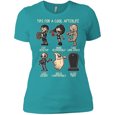 T-Shirts Tahiti Blue / X-Small Cool Afterlife Women's Premium T-Shirt