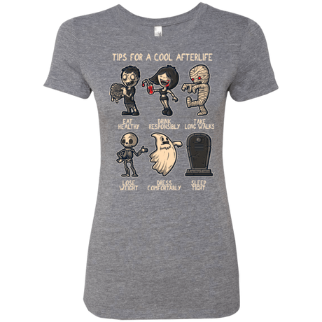 T-Shirts Premium Heather / Small Cool Afterlife Women's Triblend T-Shirt