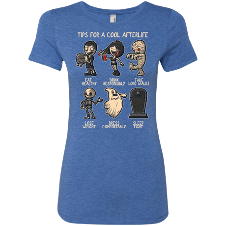 T-Shirts Vintage Royal / Small Cool Afterlife Women's Triblend T-Shirt