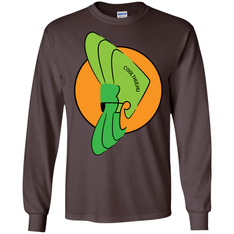 T-Shirts Dark Chocolate / S Coolthulhu Men's Long Sleeve T-Shirt