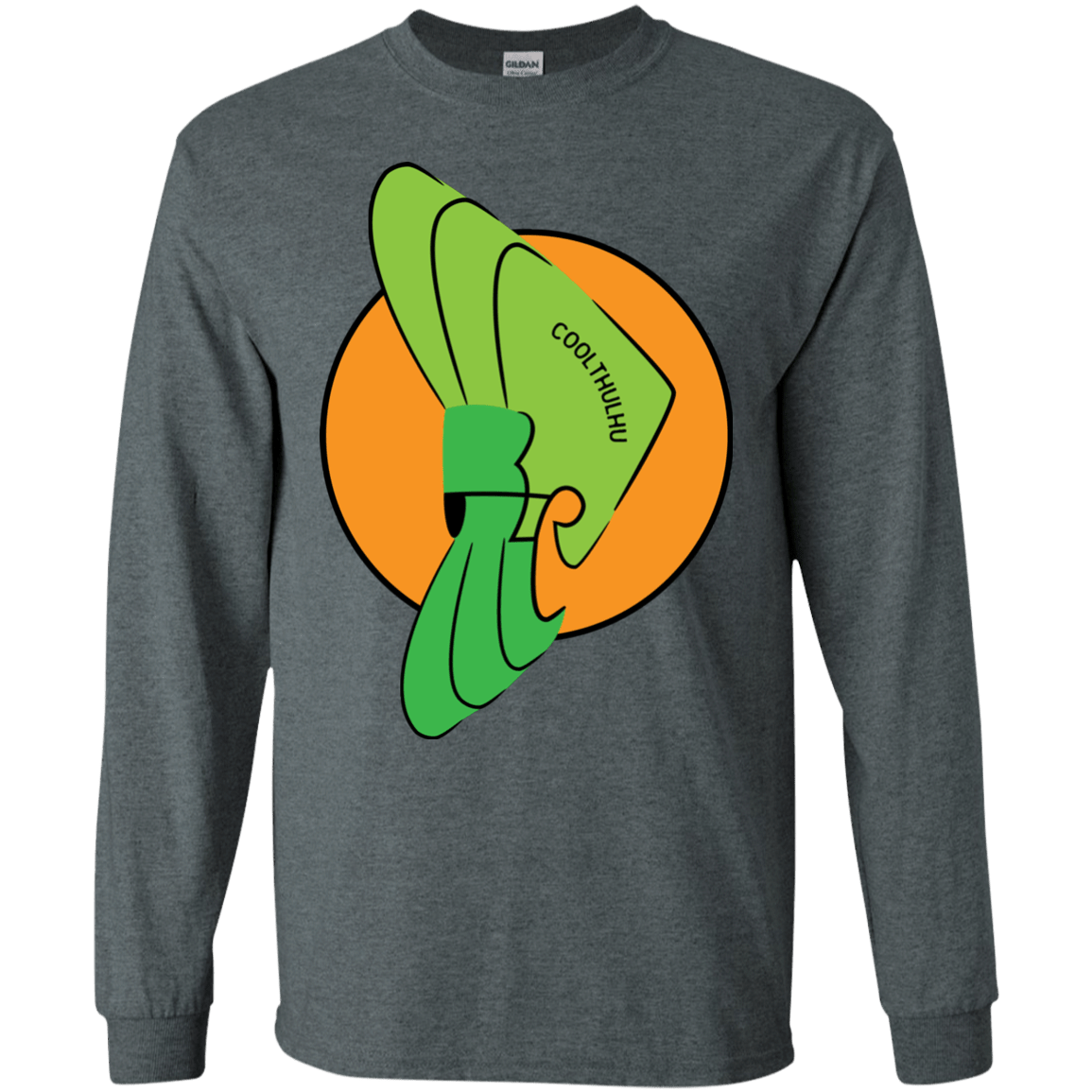 T-Shirts Dark Heather / S Coolthulhu Men's Long Sleeve T-Shirt