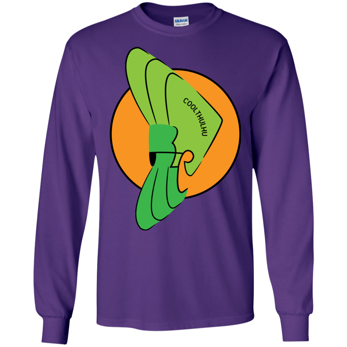 T-Shirts Purple / S Coolthulhu Men's Long Sleeve T-Shirt