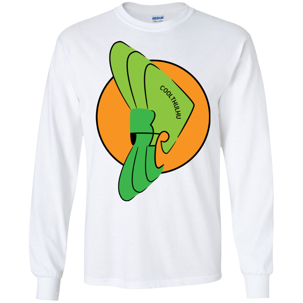 T-Shirts White / S Coolthulhu Men's Long Sleeve T-Shirt