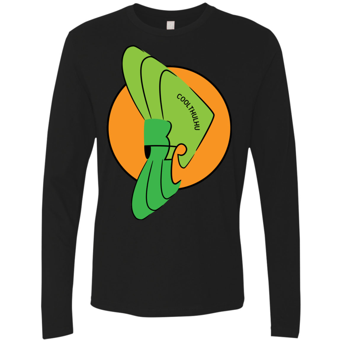 T-Shirts Black / S Coolthulhu Men's Premium Long Sleeve