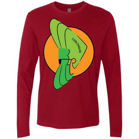 T-Shirts Cardinal / S Coolthulhu Men's Premium Long Sleeve