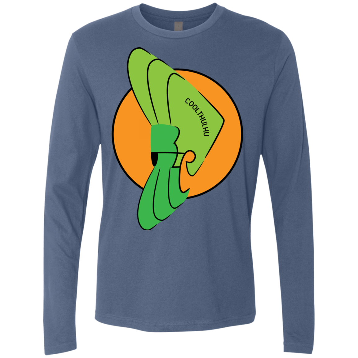 T-Shirts Indigo / S Coolthulhu Men's Premium Long Sleeve