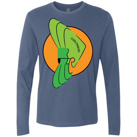 T-Shirts Indigo / S Coolthulhu Men's Premium Long Sleeve
