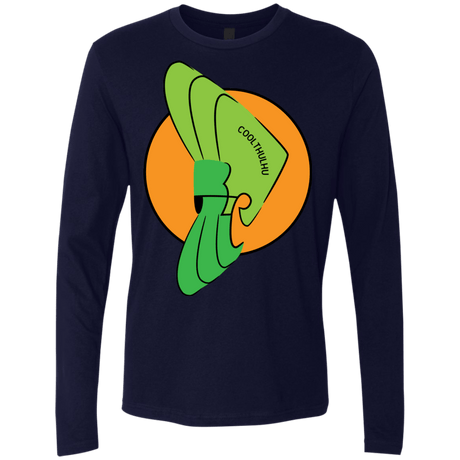T-Shirts Midnight Navy / S Coolthulhu Men's Premium Long Sleeve