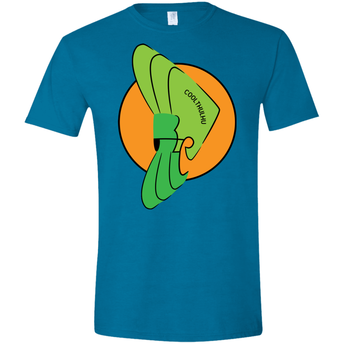 T-Shirts Antique Sapphire / S Coolthulhu Men's Semi-Fitted Softstyle