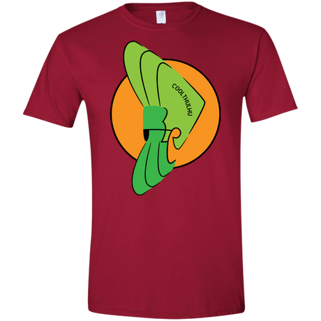 T-Shirts Cardinal Red / S Coolthulhu Men's Semi-Fitted Softstyle