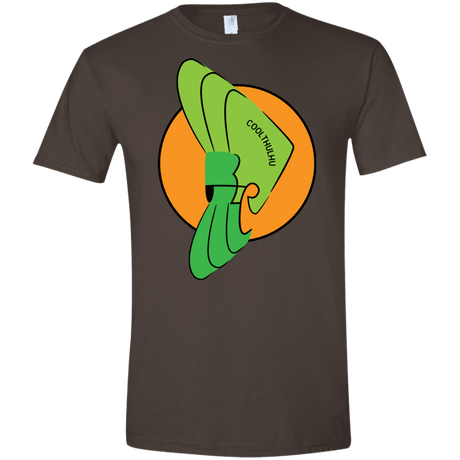 T-Shirts Dark Chocolate / S Coolthulhu Men's Semi-Fitted Softstyle