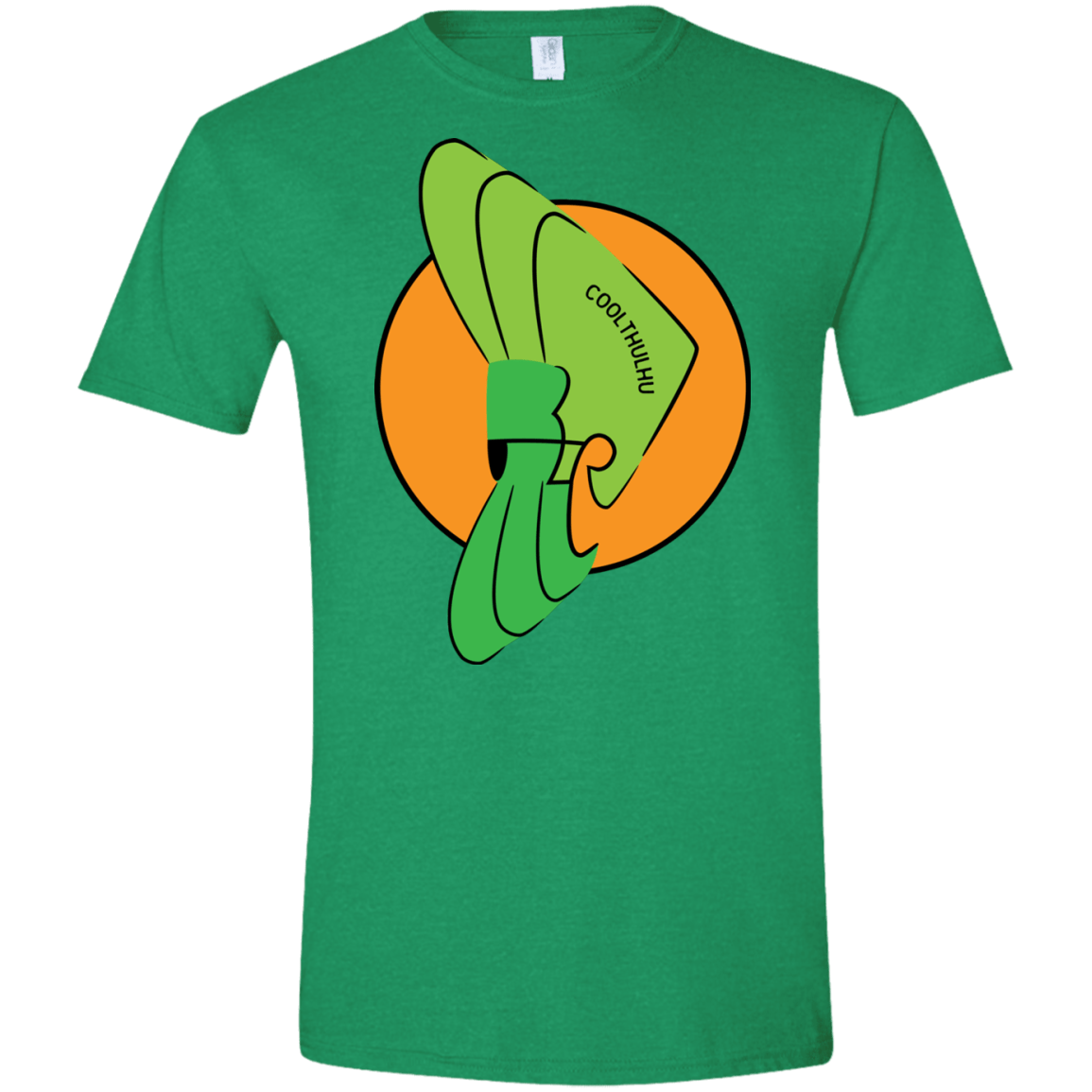 T-Shirts Heather Irish Green / S Coolthulhu Men's Semi-Fitted Softstyle