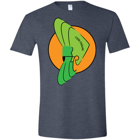 T-Shirts Heather Navy / S Coolthulhu Men's Semi-Fitted Softstyle