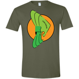 T-Shirts Military Green / S Coolthulhu Men's Semi-Fitted Softstyle
