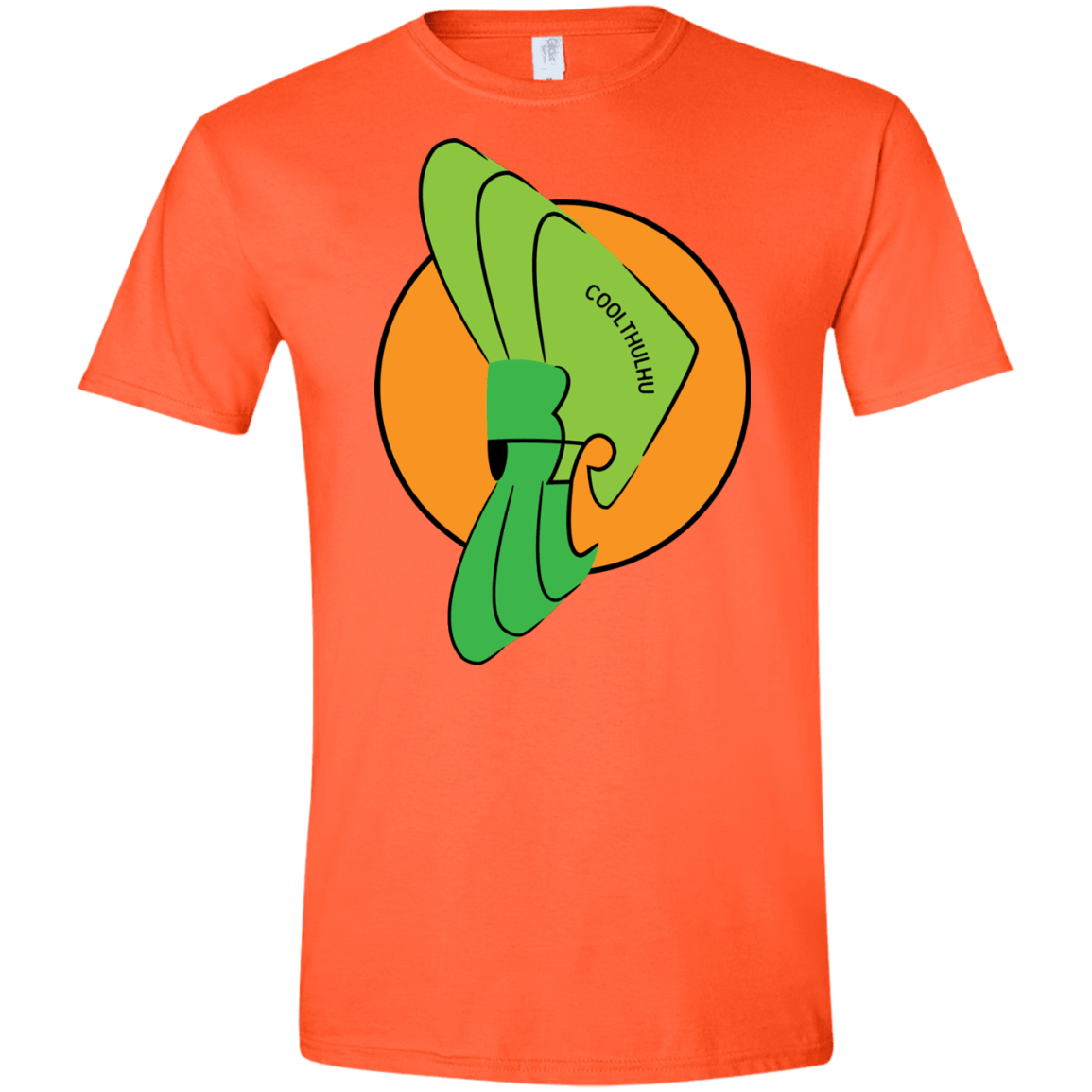 T-Shirts Orange / S Coolthulhu Men's Semi-Fitted Softstyle