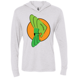 T-Shirts Heather White / X-Small Coolthulhu Triblend Long Sleeve Hoodie Tee