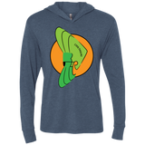 T-Shirts Indigo / X-Small Coolthulhu Triblend Long Sleeve Hoodie Tee