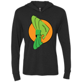 T-Shirts Vintage Black / X-Small Coolthulhu Triblend Long Sleeve Hoodie Tee