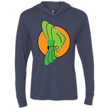 T-Shirts Vintage Navy / X-Small Coolthulhu Triblend Long Sleeve Hoodie Tee