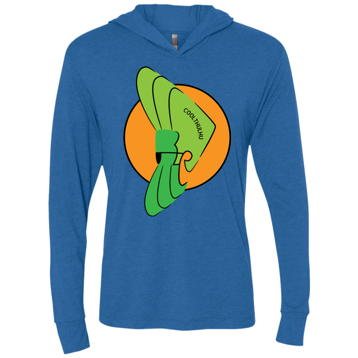 T-Shirts Vintage Royal / X-Small Coolthulhu Triblend Long Sleeve Hoodie Tee