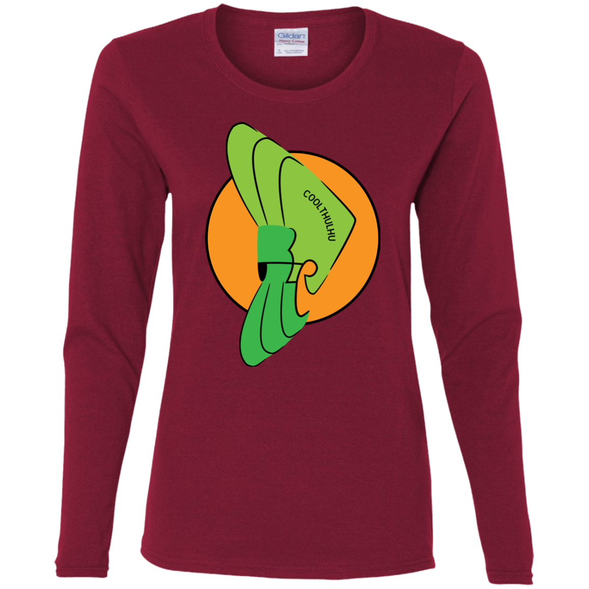 T-Shirts Cardinal / S Coolthulhu Women's Long Sleeve T-Shirt