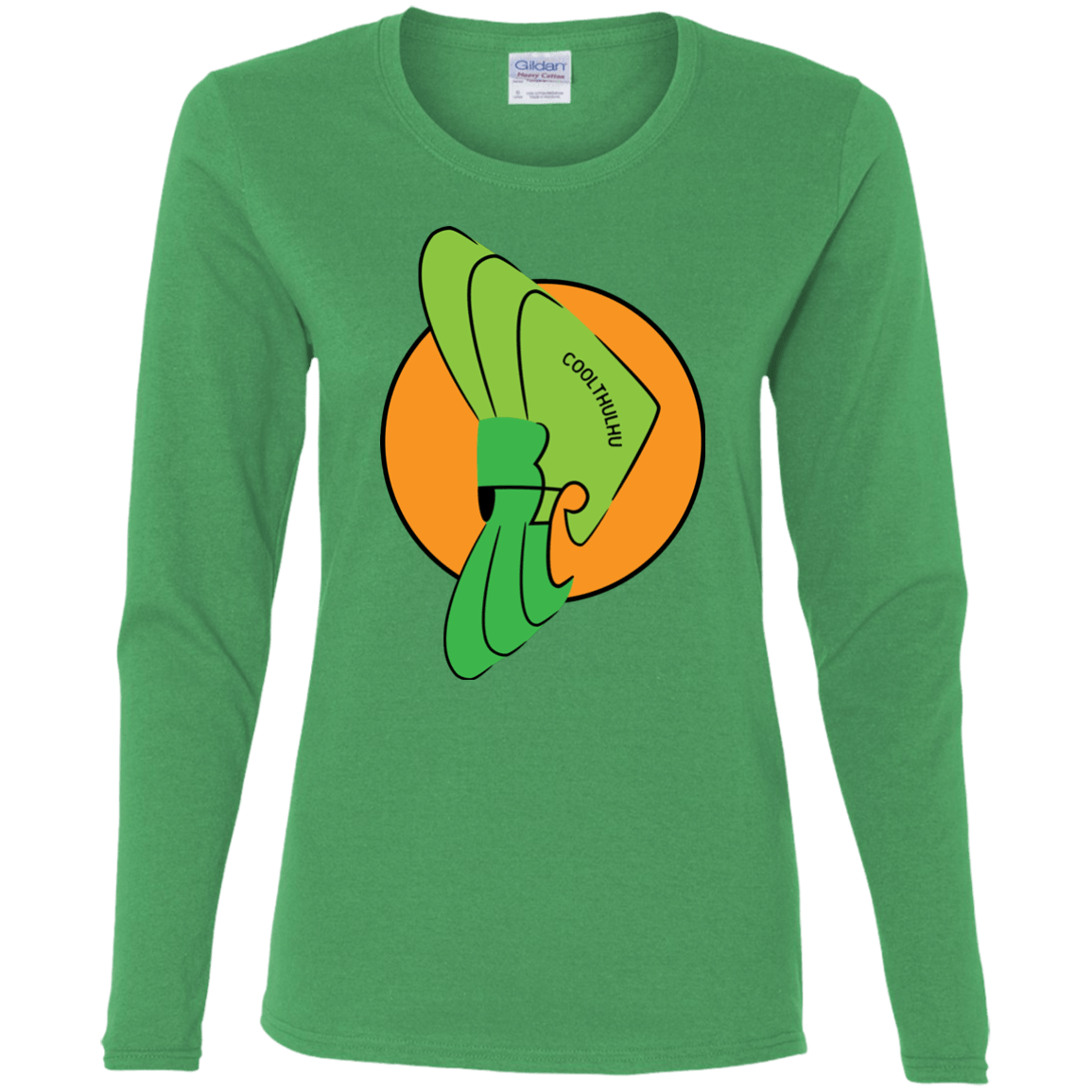 T-Shirts Irish Green / S Coolthulhu Women's Long Sleeve T-Shirt