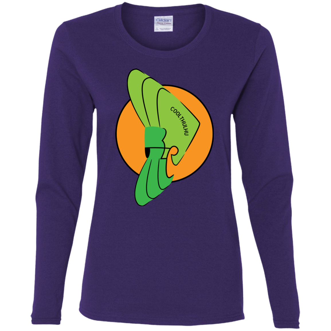 T-Shirts Purple / S Coolthulhu Women's Long Sleeve T-Shirt