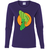 T-Shirts Purple / S Coolthulhu Women's Long Sleeve T-Shirt