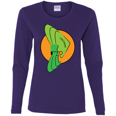 T-Shirts Purple / S Coolthulhu Women's Long Sleeve T-Shirt