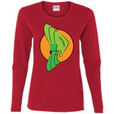 T-Shirts Red / S Coolthulhu Women's Long Sleeve T-Shirt