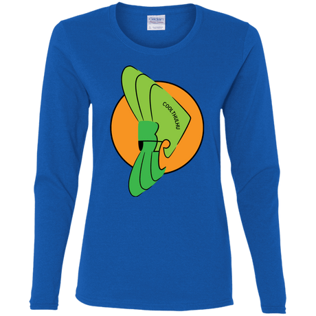 T-Shirts Royal / S Coolthulhu Women's Long Sleeve T-Shirt