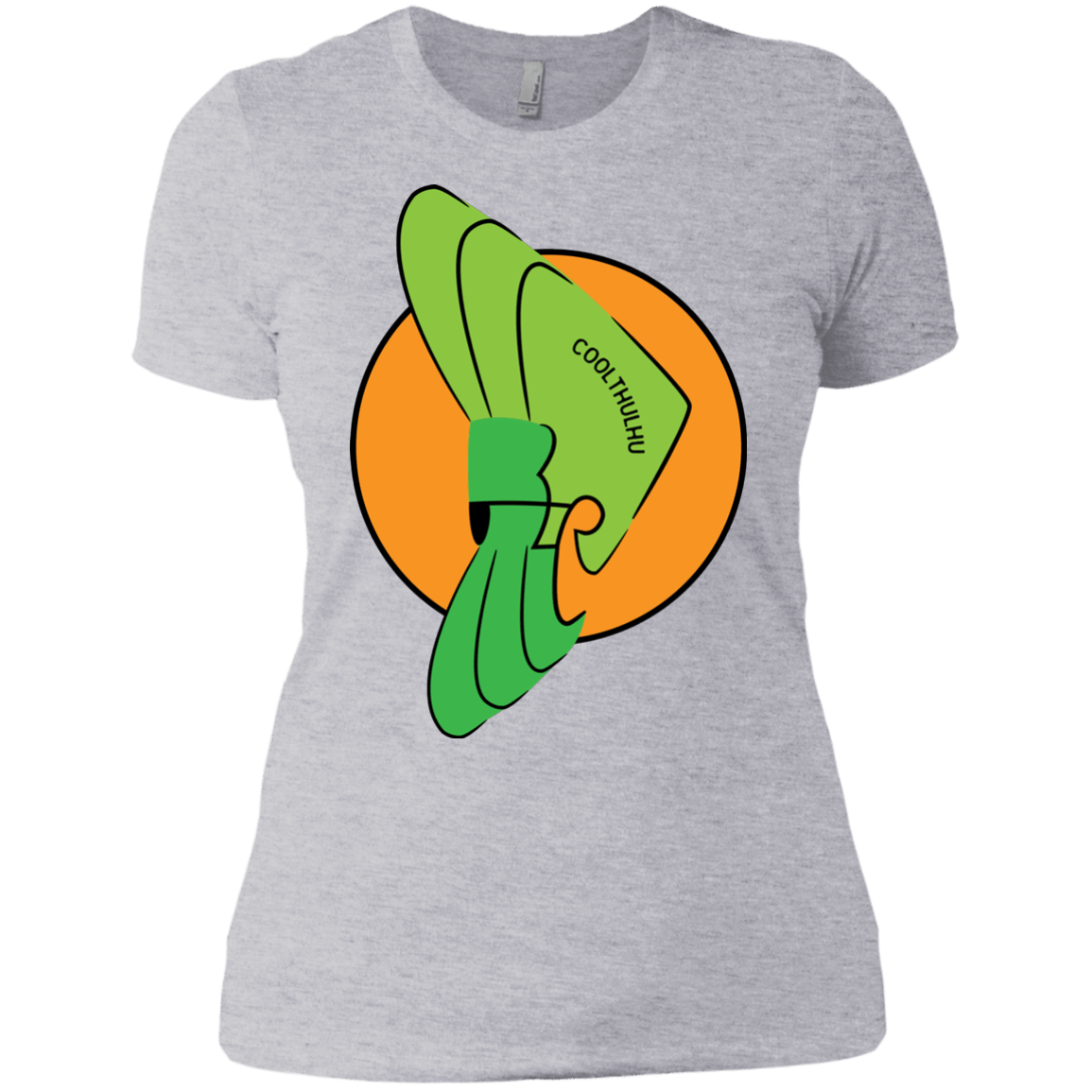 T-Shirts Heather Grey / X-Small Coolthulhu Women's Premium T-Shirt