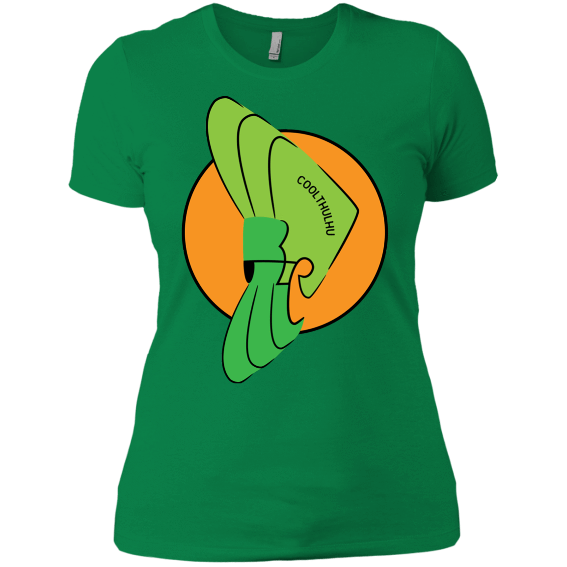 T-Shirts Kelly Green / X-Small Coolthulhu Women's Premium T-Shirt