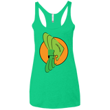 T-Shirts Envy / X-Small Coolthulhu Women's Triblend Racerback Tank