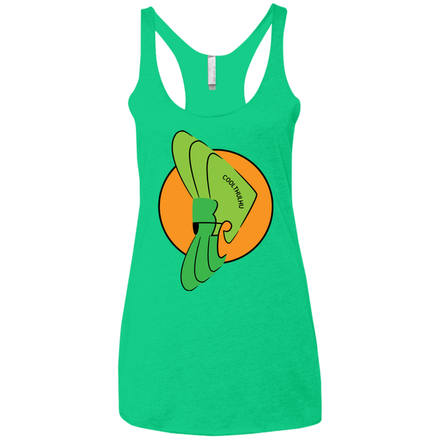 T-Shirts Envy / X-Small Coolthulhu Women's Triblend Racerback Tank