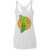 T-Shirts Heather White / X-Small Coolthulhu Women's Triblend Racerback Tank