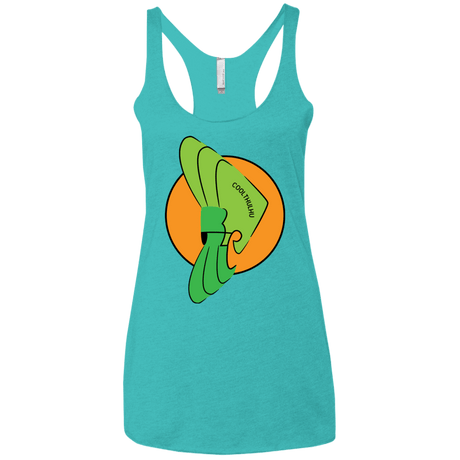 T-Shirts Tahiti Blue / X-Small Coolthulhu Women's Triblend Racerback Tank