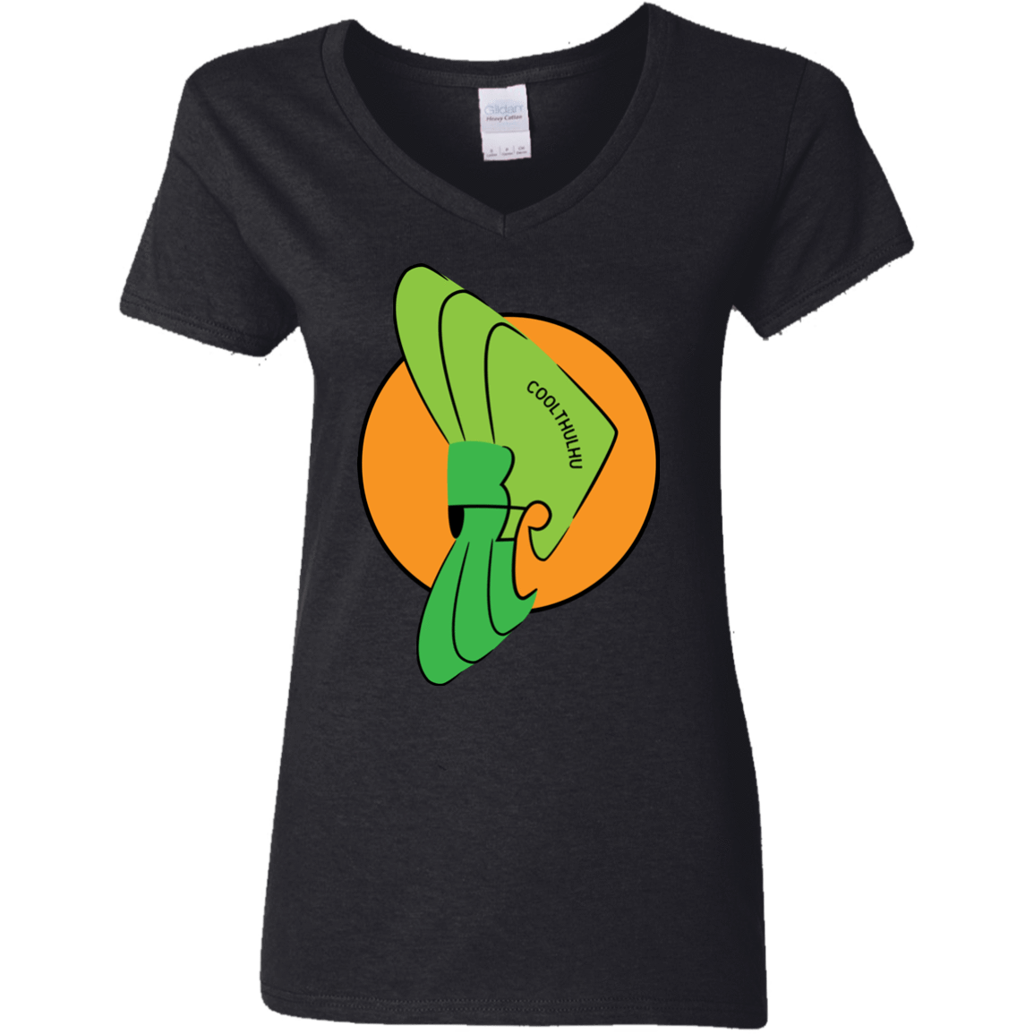 T-Shirts Black / S Coolthulhu Women's V-Neck T-Shirt