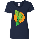 T-Shirts Navy / S Coolthulhu Women's V-Neck T-Shirt