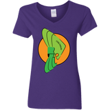 T-Shirts Purple / S Coolthulhu Women's V-Neck T-Shirt